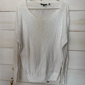 Vince Ivory Knit Top